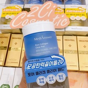 Medianswer Pore Collagen Clear Toner Pad 80 Pcs/ 140ml K-Beauty